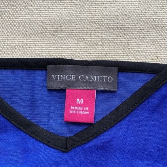 VINCE CAMUTO CONTRAST V NECK CAMISOLE M - Picture 5 of 7